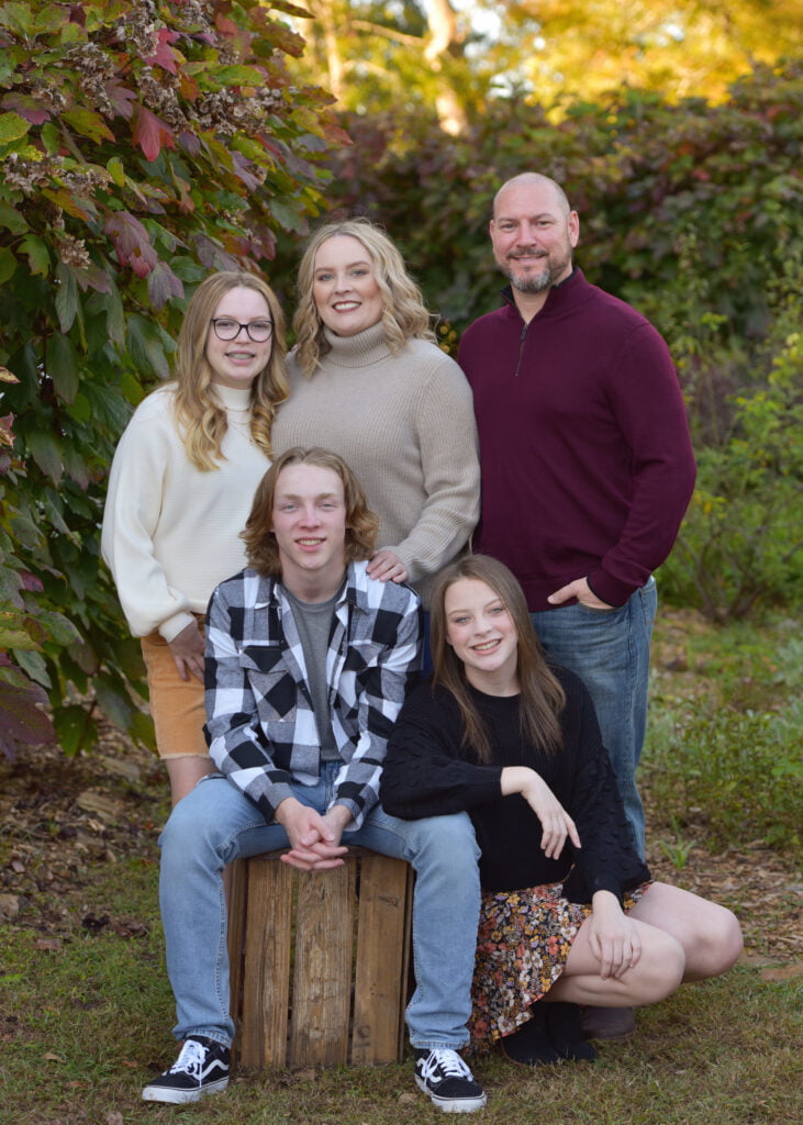 Christian Marcum, APRN, NP-C and family
