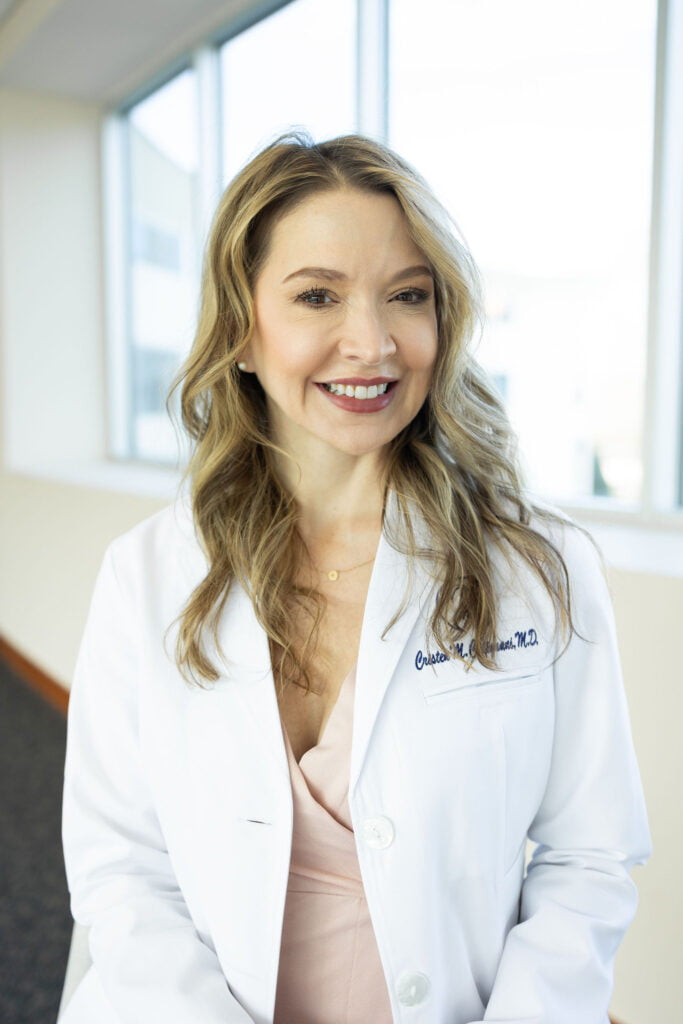 Female board-certified plastic surgeon Dr. Cristen Catignani of The Swan Center for Plastic Surgery in Atlanta