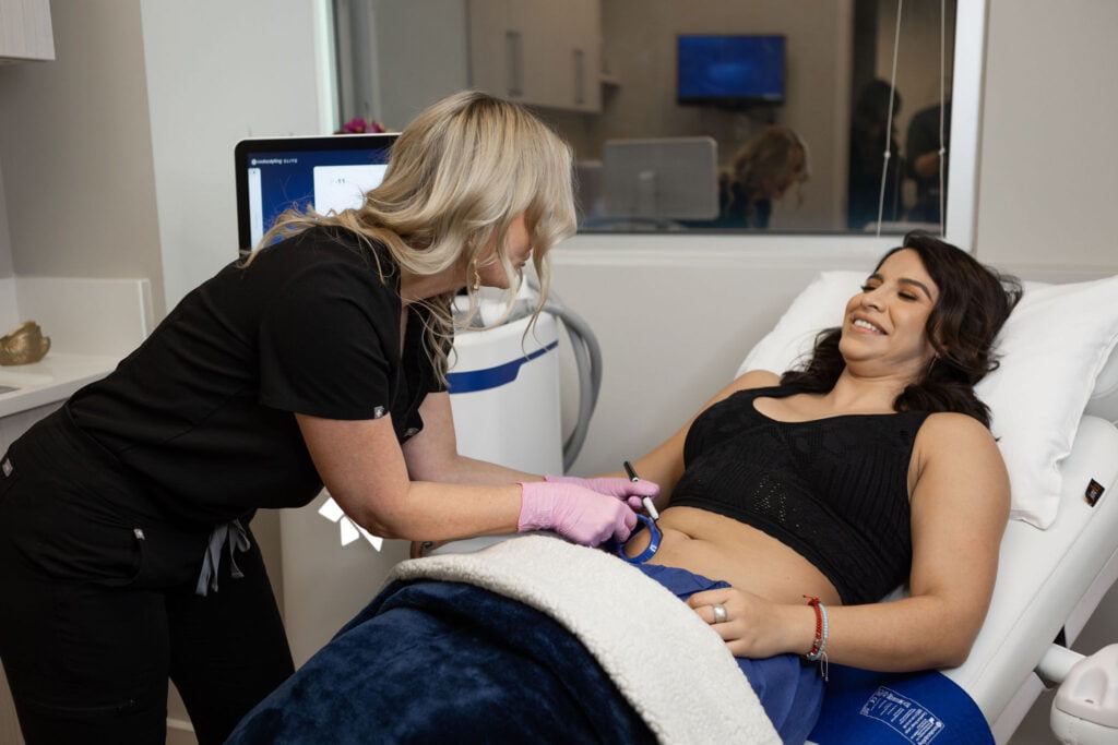 Atlanta CoolSculpting treatment at the Swan Center